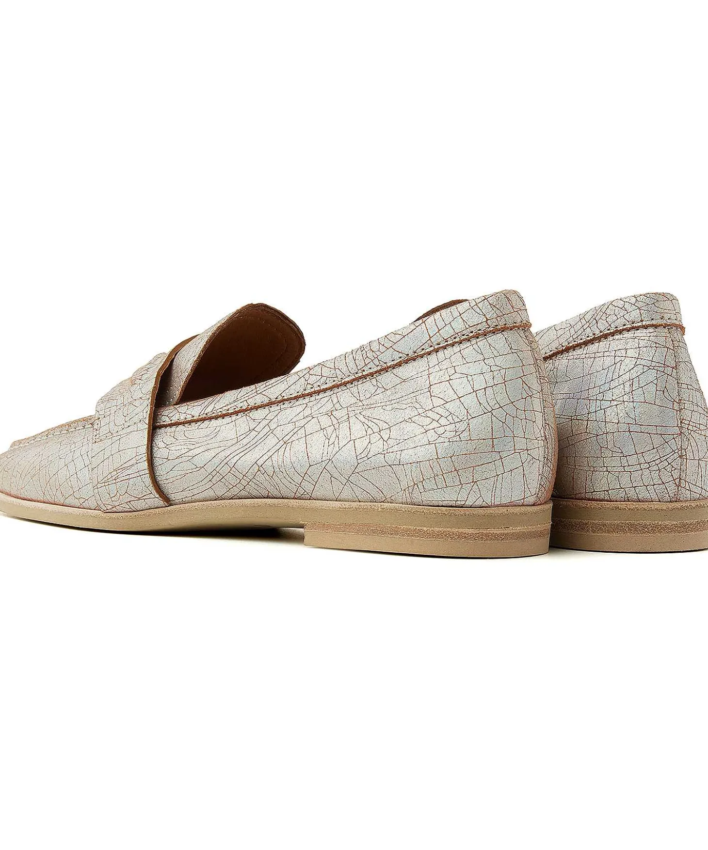 Via Vai Metallic Loafer Chiara Ray