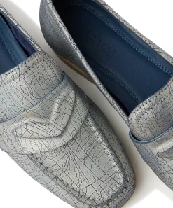 Via Vai Metallic Loafer Chiara Ray