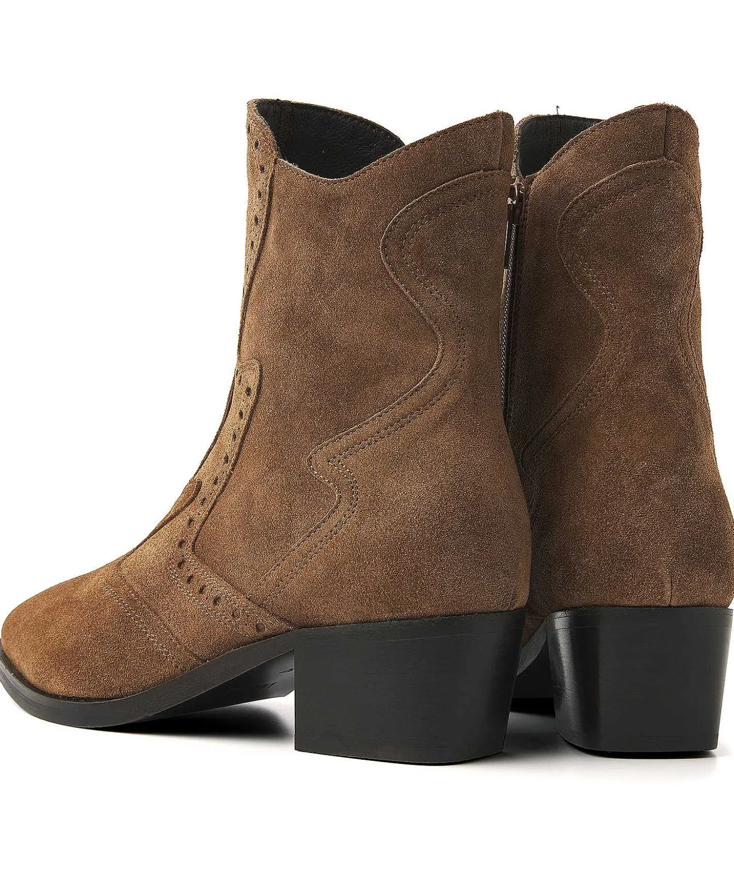 Via Vai Suede Enkellaars Cowboy Shelly Coop