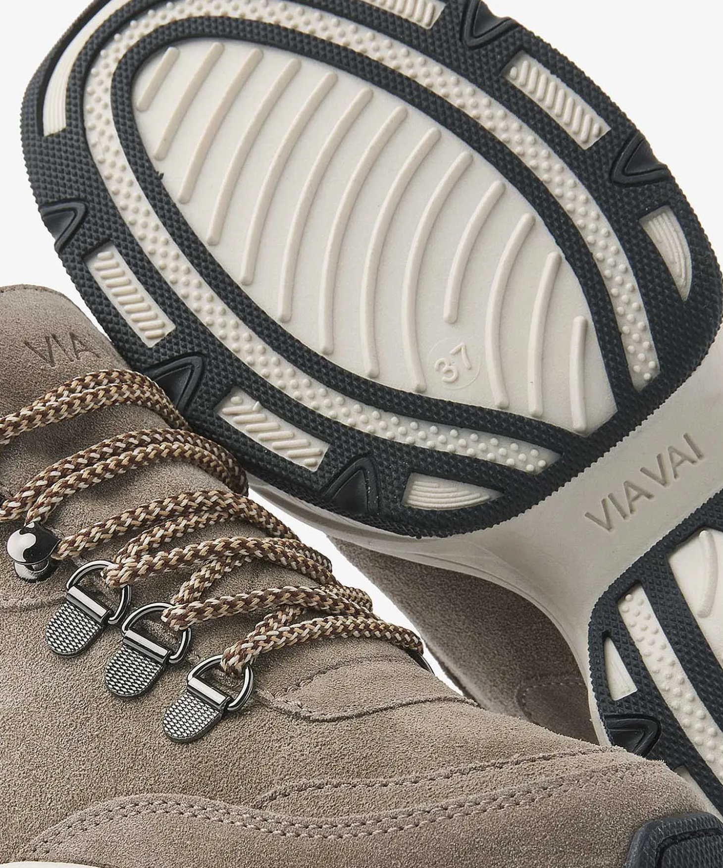 Via Vai Suede Sneaker Pepper Clay